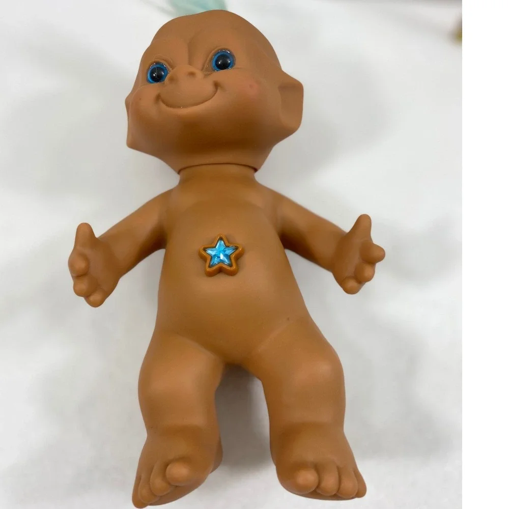 Ace Novelty Blue Star Jewel Belly Troll Doll 11